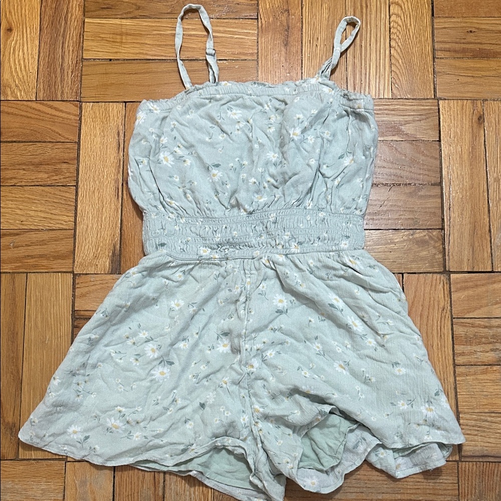 Abercrombie Kids Light Green Romper